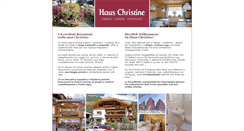 Desktop Screenshot of hauschristine.it