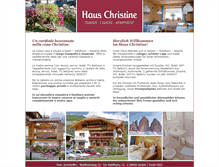 Tablet Screenshot of hauschristine.it